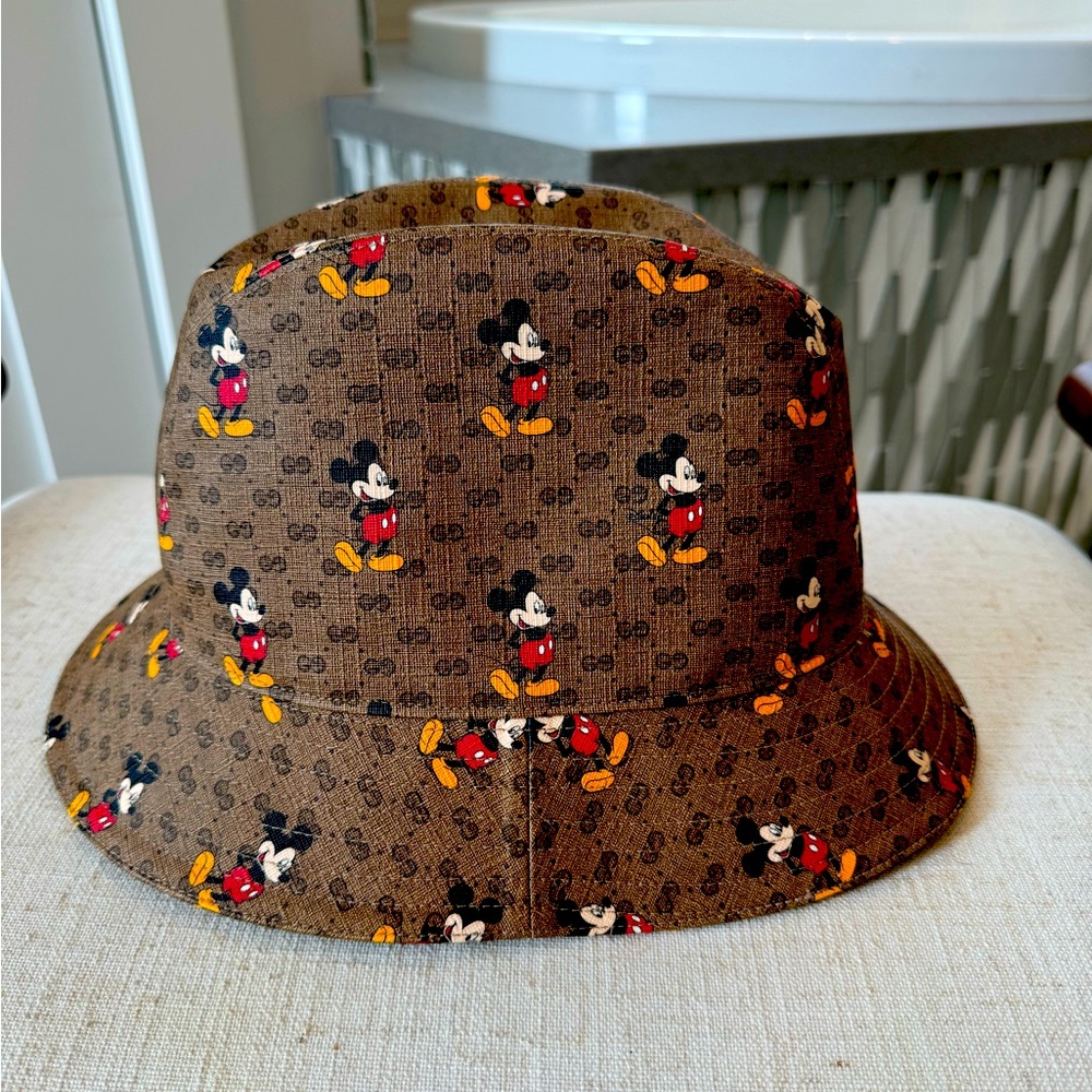 This Disney X Gucci Mickey Mouse Bucket Hat